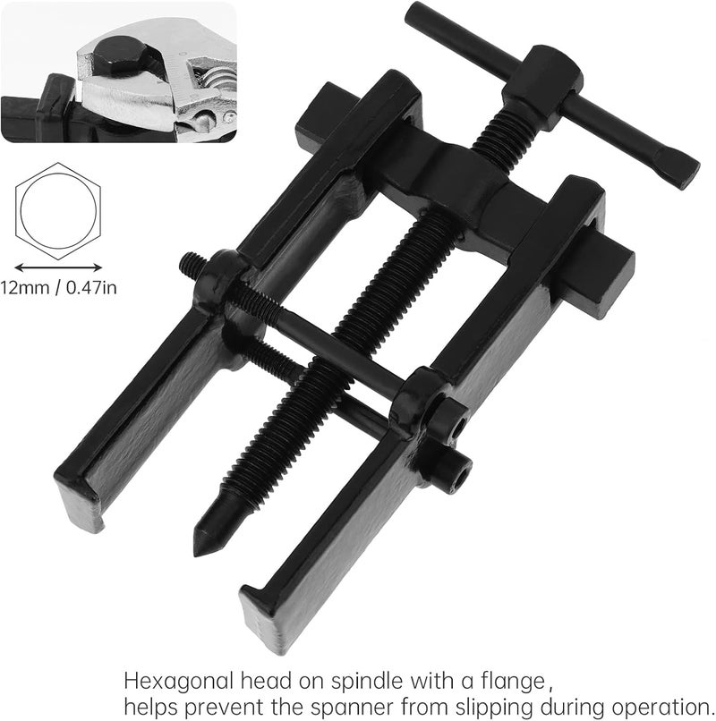 ChgImposs Two Claw Separate Lifting Device Pull Bearing Puller for Bearing Maintenance/Auto Car Repair, Strengthen Bearing Auto Mechanic Bearing Puller Tool (4 inch) - Image 5